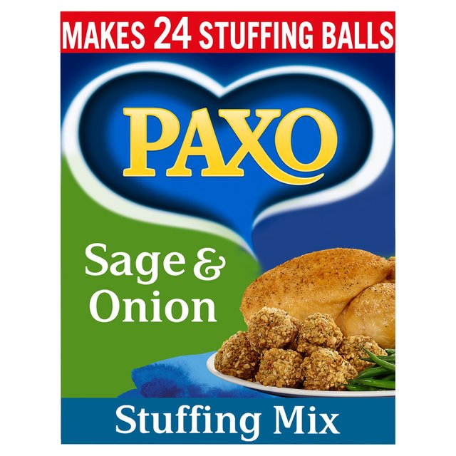 Paxo Sage & Onion Stuffing for Chicken 340g