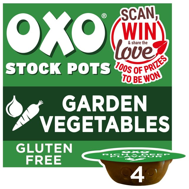 Oxo Stock Pots Vegetable 4 x 20g