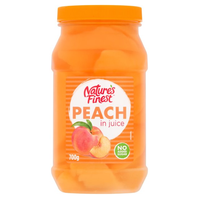 Nature's Finest Peach Slices in Juice 700g