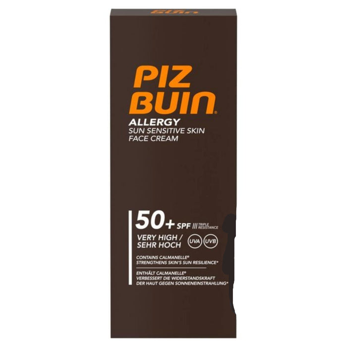 Piz Buin Allergy Sensitive SPF 50 Face Sun Cream 50ml