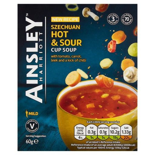 Ainsley Harriott Szechuan Hot & Sour Cup Soup 60g