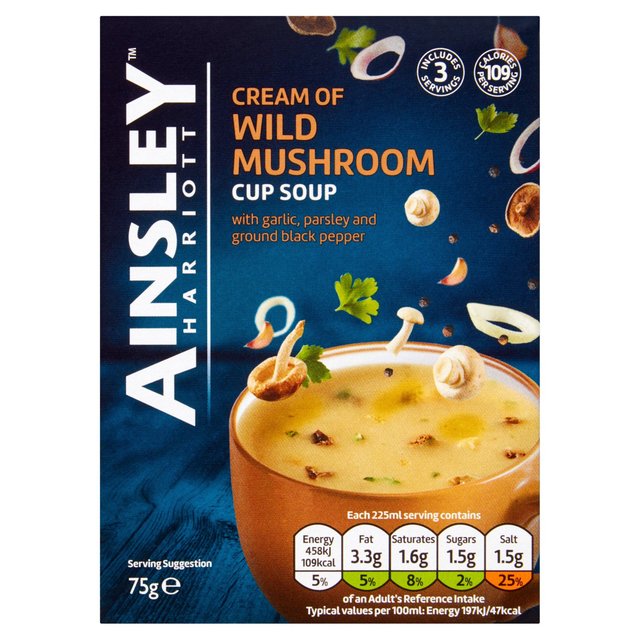 Ainsley Harriott Wild Mushroom Cup Soup 75g