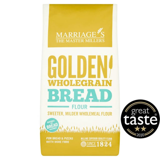 Marriage's Golden Wholegrain Strong Bread Flour 1kg