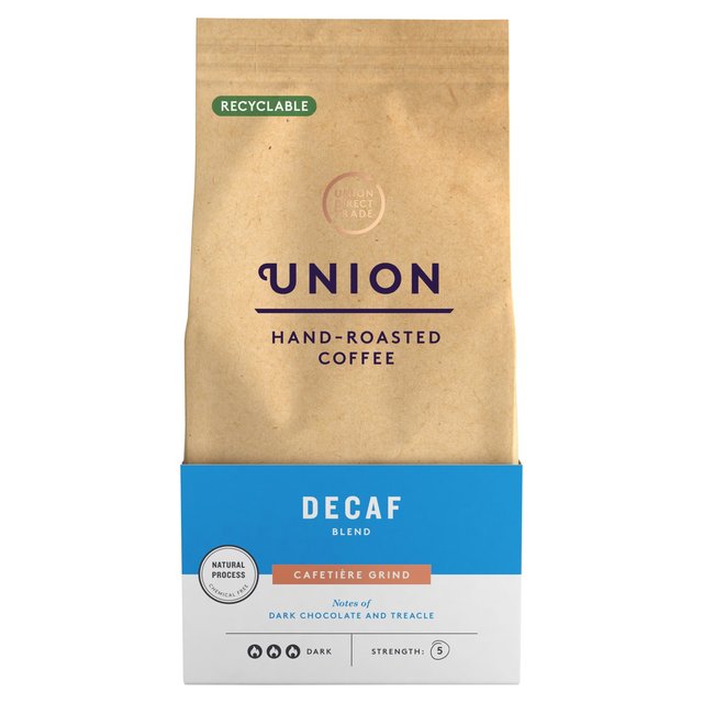 Union Decaf Cafetiere Grind 200g