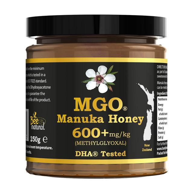 MGO Manuka Honey 600+mg/kg Methylglyoxal 250g