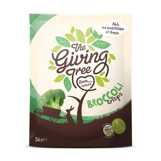 The Giving Tree Vacuum Fried Broccoli Crisps 36g