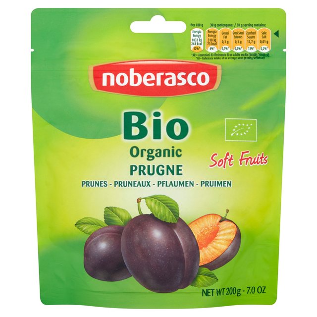 Noberasco Organic Soft Pitted Prunes 200g