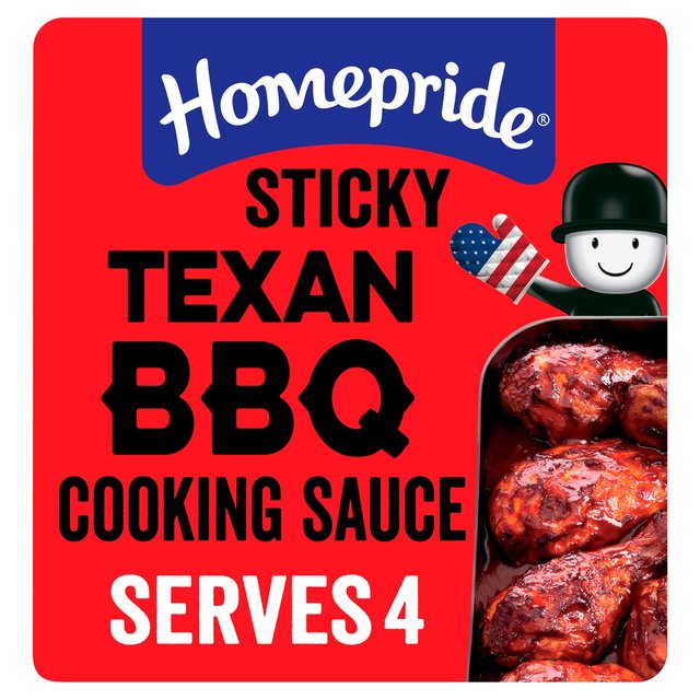 Homepride All American Sticky Texan BBQ Cooking Sauce 200g