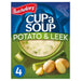 Batchelors Cup a Soup Potato & Leek 107g