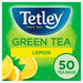 Tetley Green Lemon Tea Bags 50 per pack