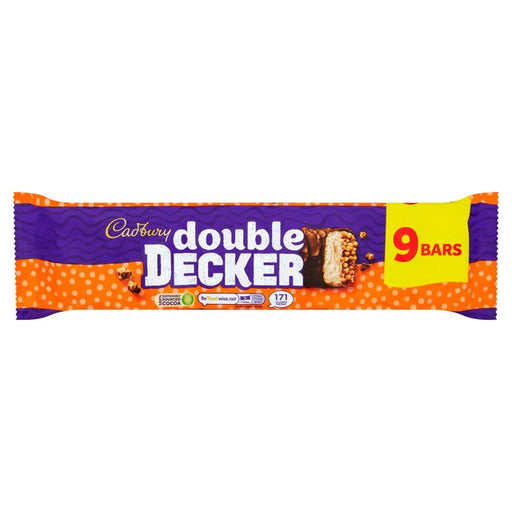 Cadbury Double Decker Chocolate Bar Multipack 9 x 37.3g