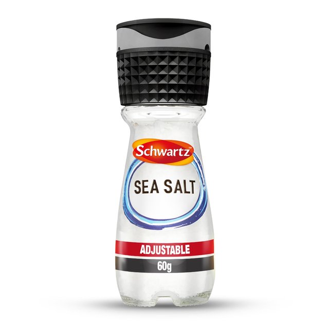 Schwartz Adjustable Grinder Salt 60g