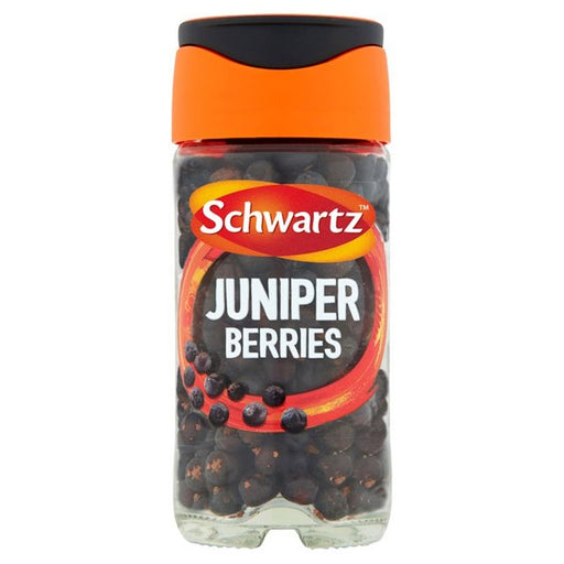 Schwartz Whole Juniper Berries Jar 28g