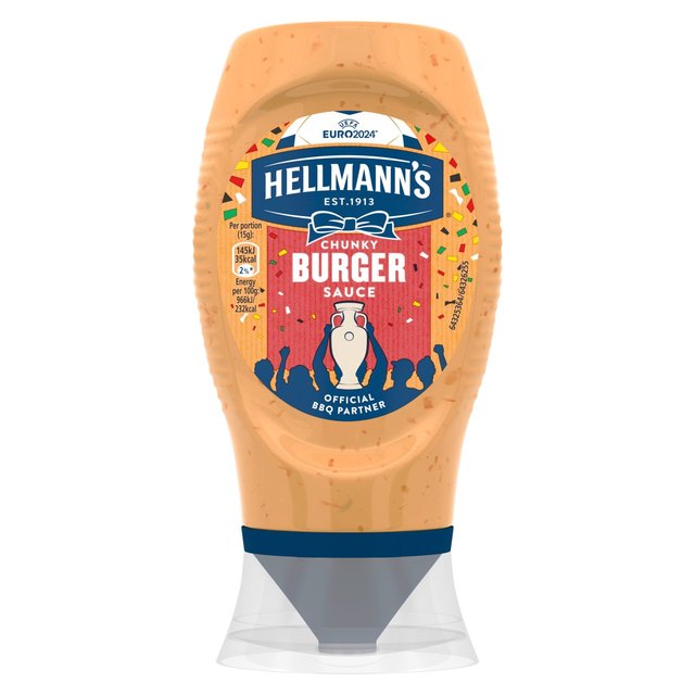 Hellmann's Chunky Burger Sauce 250ml