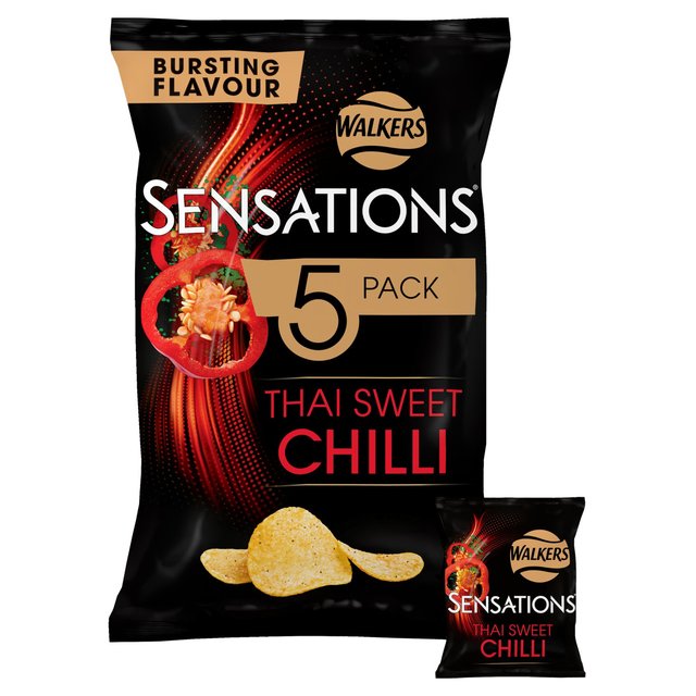 Sensations Thai Sweet Chilli Multipack Crisps 5 per pack