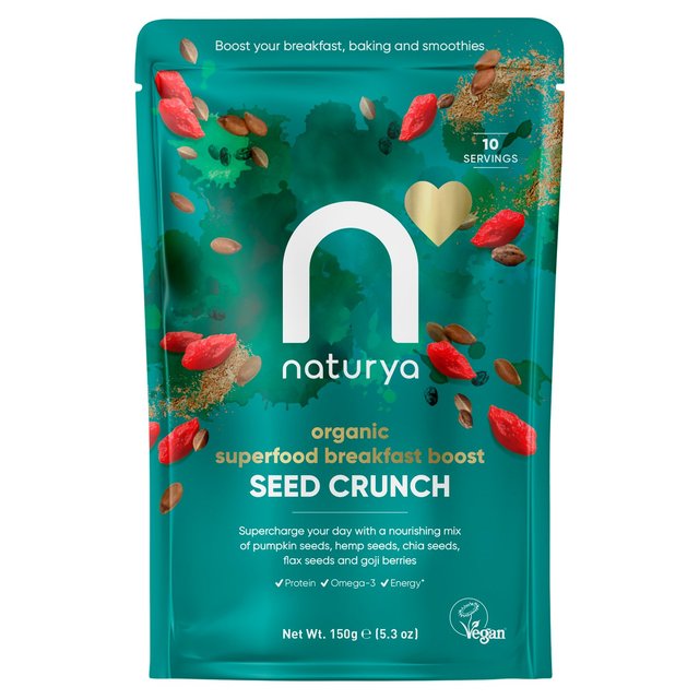 Naturya Organic Breakfast Boost Seed Crunch 150g