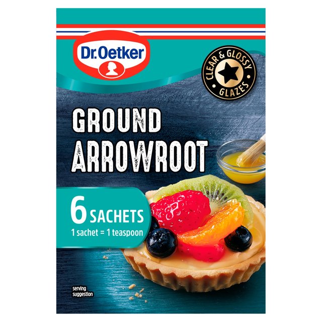 Dr. Oetker Ground Arrowroot Sachets 6 x 8g