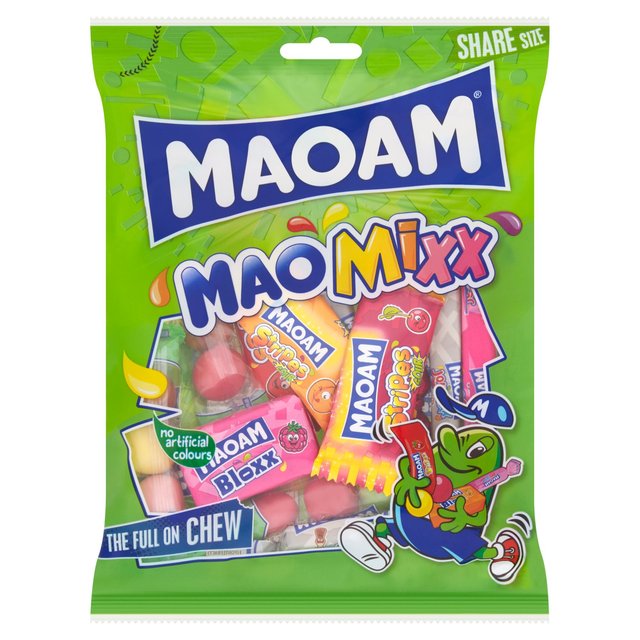 Maoam Mao Mix Chewy Wrapped Sweets Sharing Bag 140g 140g