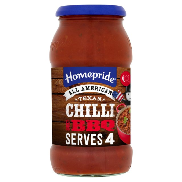 Homepride Texan Chilli Smoky BBQ 485g