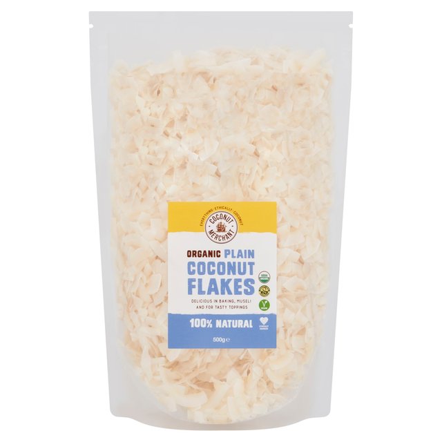 Coconut Merchant Organic Coconut Flakes 500g