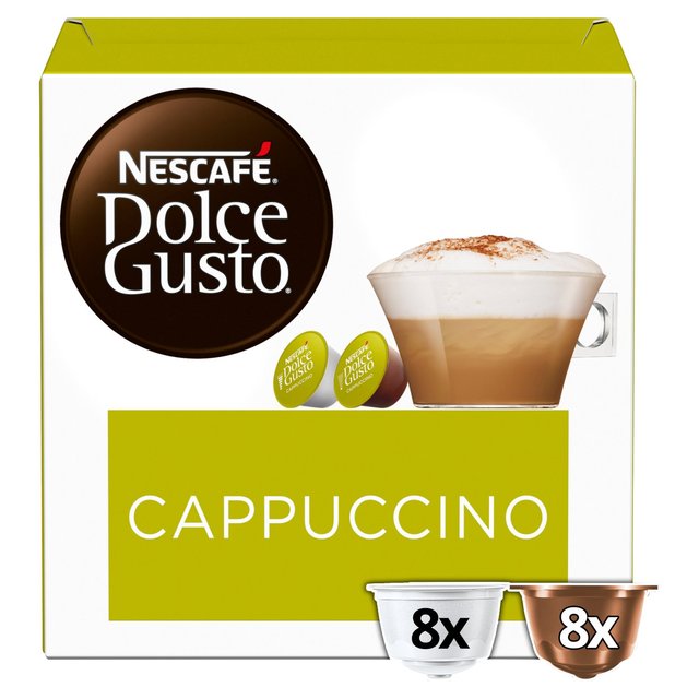 Nescafe Dolce Gusto Cappuccino Pods 8 per pack