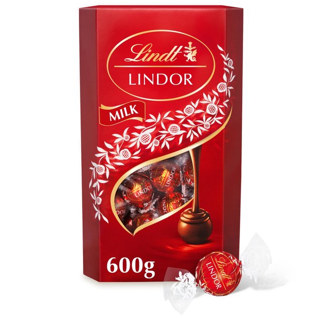 Lindt Lindor Milk Chocolate Truffles 600g