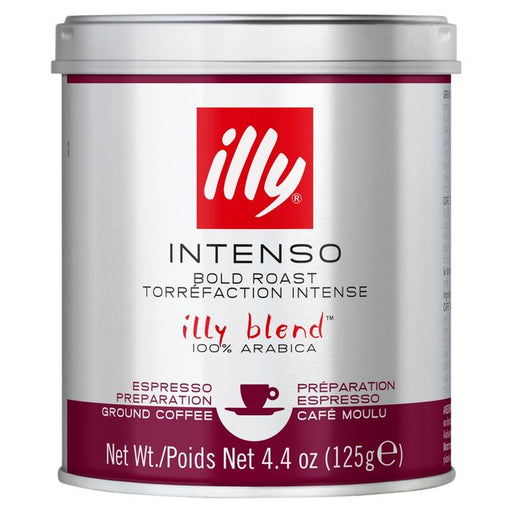 illy Dark Ground Coffee Bold Roast 125g