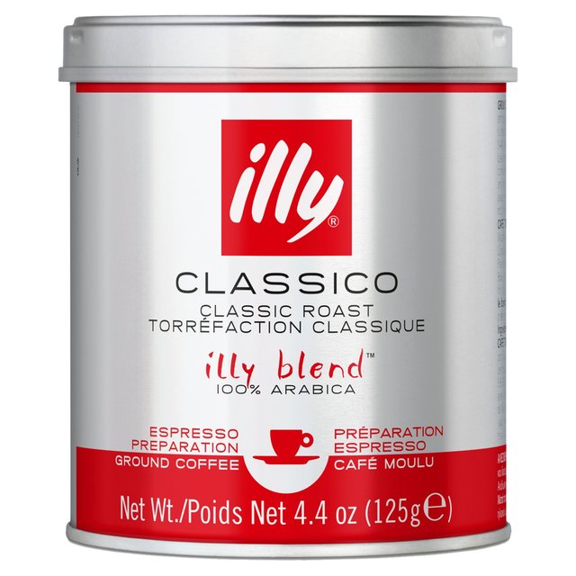 illy Espresso Coffee Classic Roast 125g