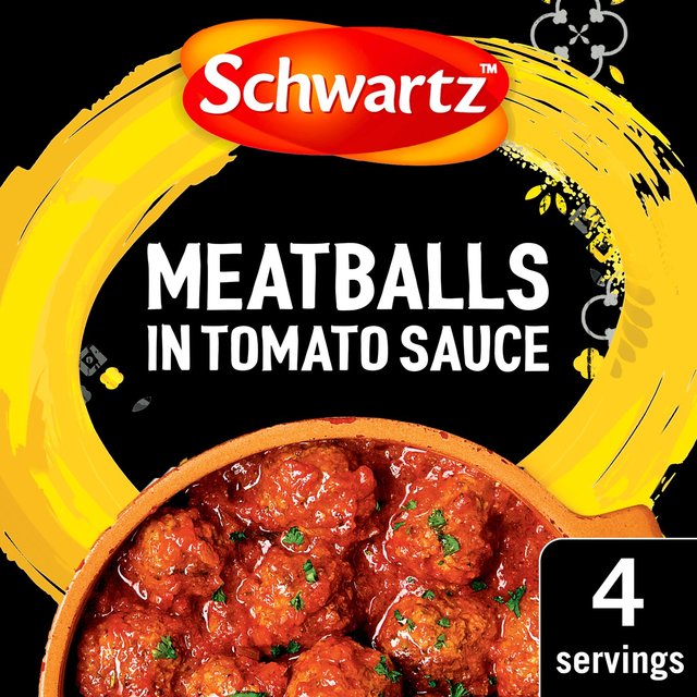 Schwartz Spanish Meatballs In Tomato Sauce Recipe Mix 30g