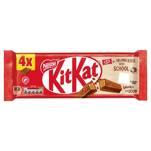 KitKat 4 Finger Milk Chocolate Bar 4 x 41.5g