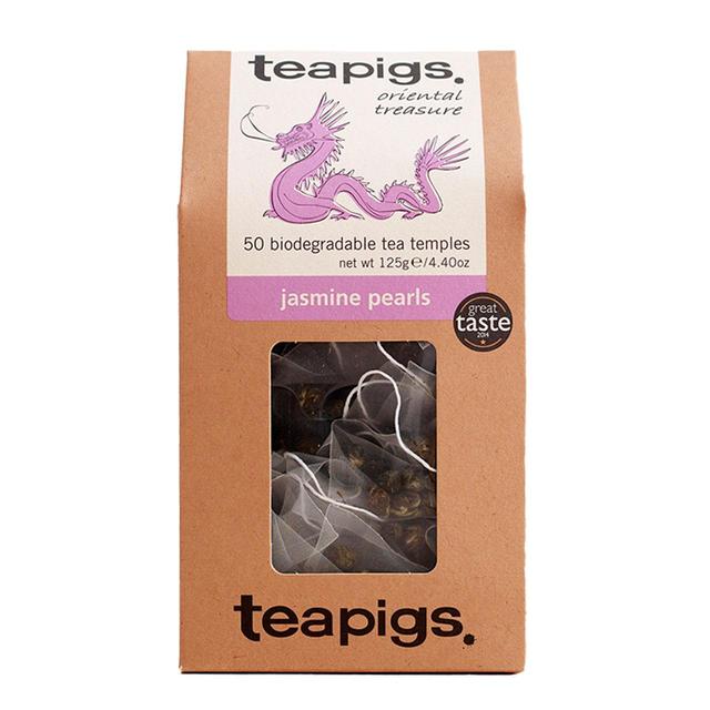 Teapigs Jasmine Pearls Green Tea Bags 50 per pack