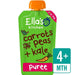 Ella's Kitchen Organic Carrots, Peas & Kale  120g -  