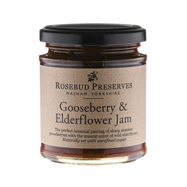 Rosebud Preserves Gooseberry & Elderflower Jam 227g