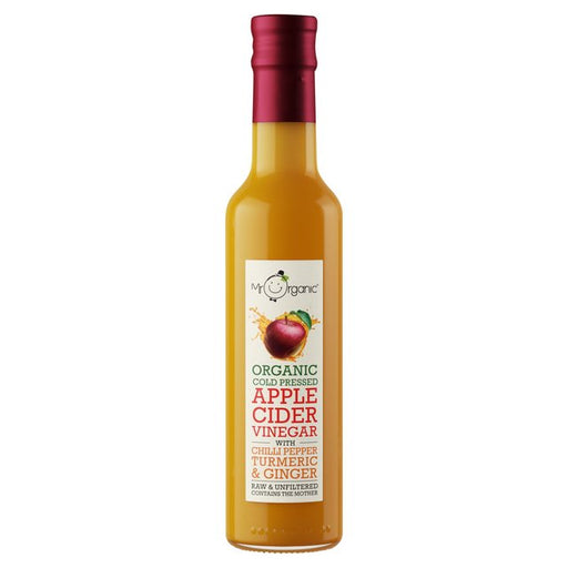 Mr Organic Apple Cider Vinegar with Turmeric, Chilli, Ginger 250ml