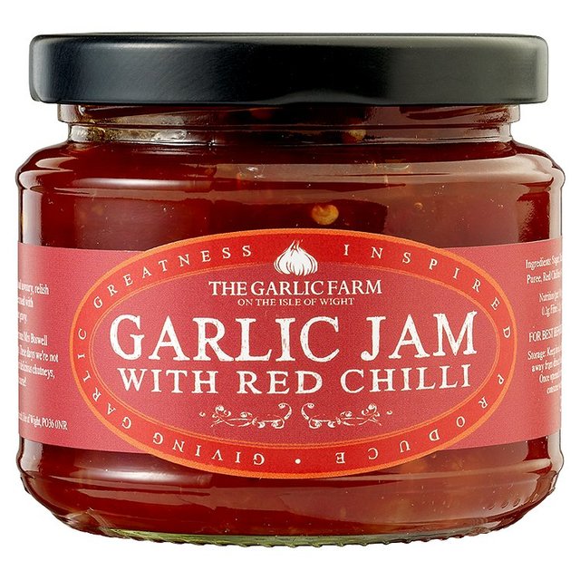 The Garlic Farm Garlic Jam with Red Chilli 220g