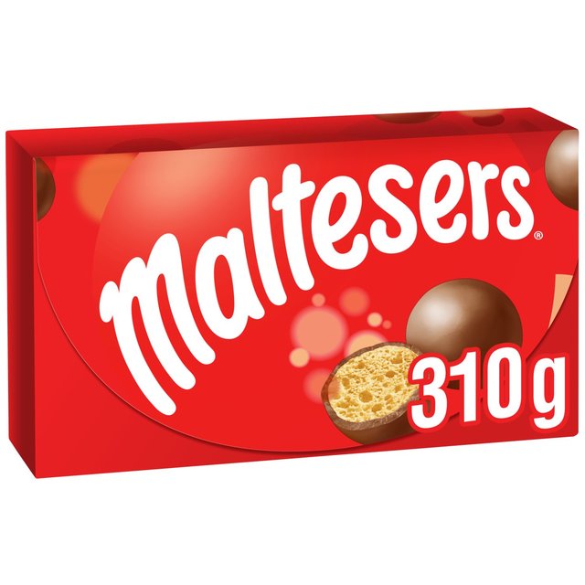 Maltesers Milk Chocolate & Honeycomb Gift Box of Chocolates Fairtrade 310g