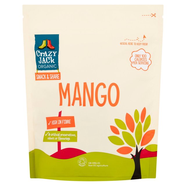 Crazy Jack Organic Dried Mango 100g