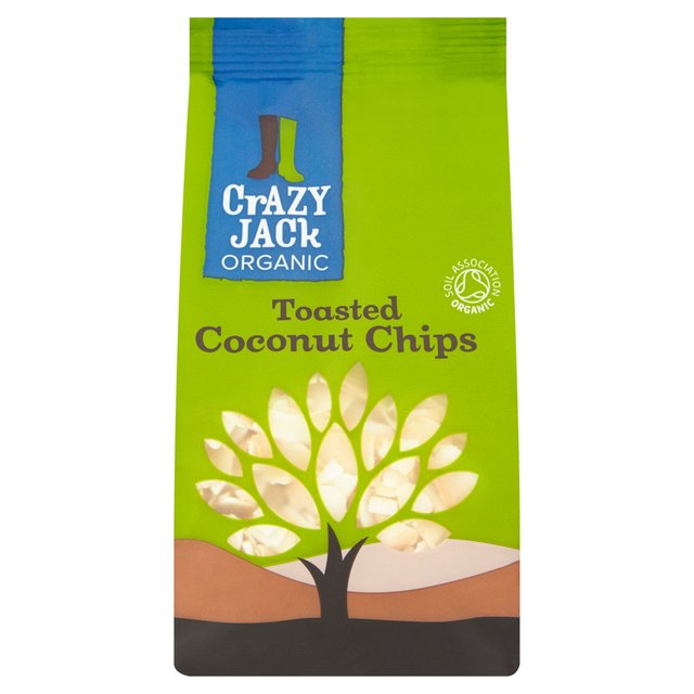 Crazy Jack Organic Toasted Coconut Chips 100g