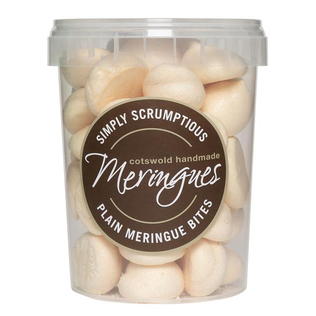 Cotswold Mini Meringues Plain Bite Tub 40 per pack