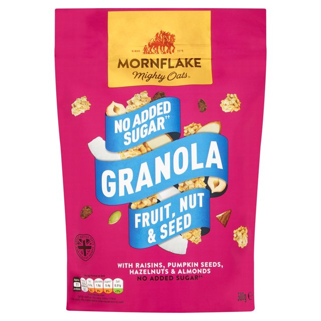 Mornflake Granola No Added Sugar 500g