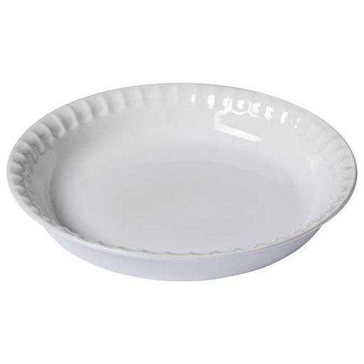 Pyrex Supreme Ceramic Pie Dish, White 25cm N/A