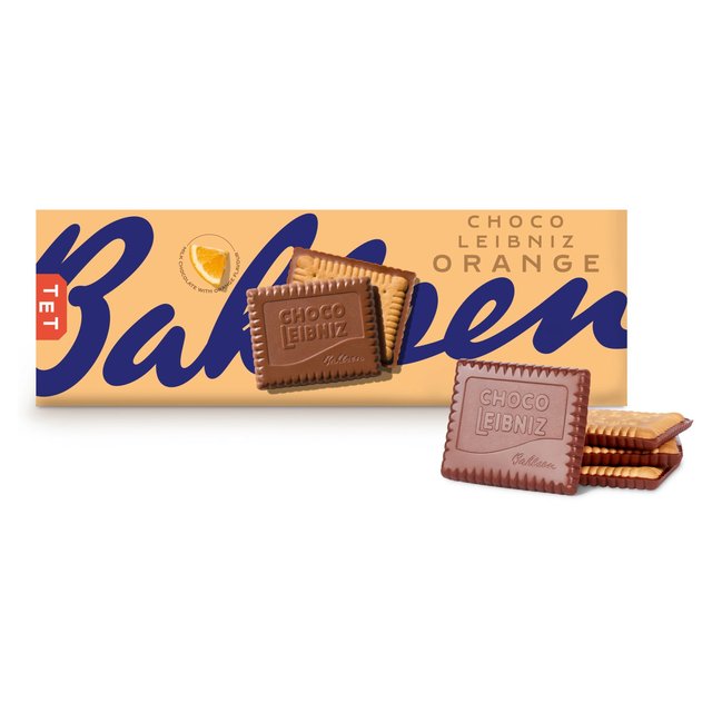 Bahlsen Choco Leibniz Orange Chocolate Biscuits 111g