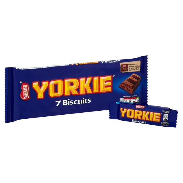 Yorkie Milk Chocolate Biscuit Bar 7 x 24.5g