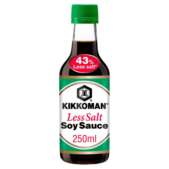 Kikkoman Less Salt Soy Sauce 250ml