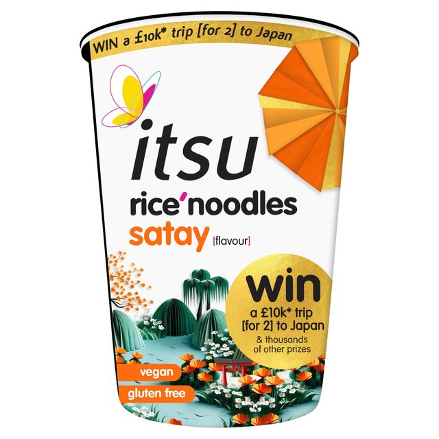 Itsu Satay Rice Noodles Cup 64g