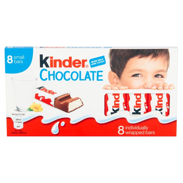 Kinder Chocolate Bars 100g