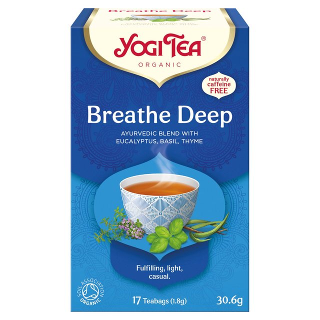 Yogi Tea Organic Breathe Deep Tea Bags 17 per pack