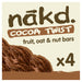 nakd. Cocoa Twist Fruit, Nut & Oat Bars Multipack 4 x 30g