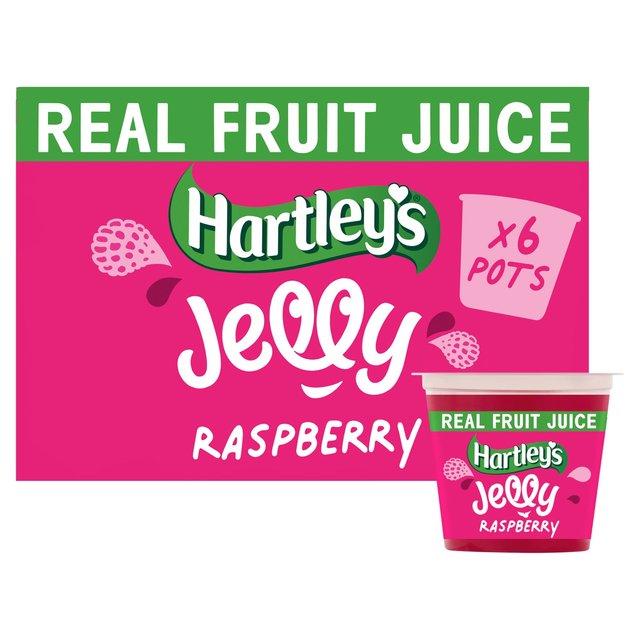 Hartley's Raspberry Jelly Pot Multipack 6 x 125g