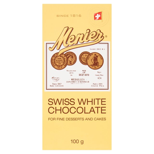 Menier White Chocolate 100g